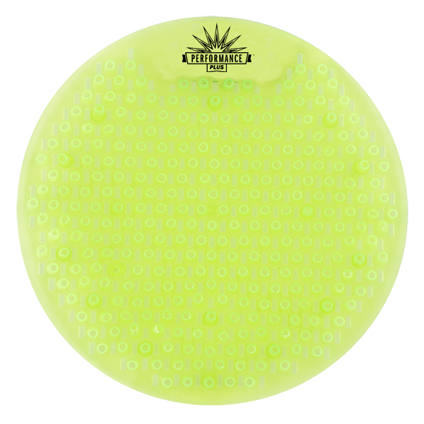 Performance Plus Splash Free Lt Green Urinal Screen Round Cucumber Melon Scent - 10 / bx