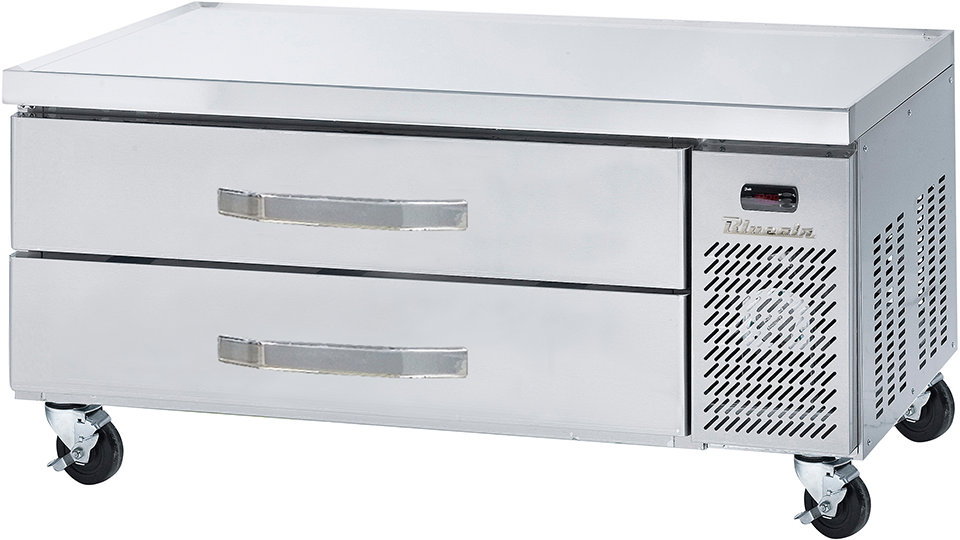 Chef Base - 2 Drawers Chef Base - 53"W, Marine Edge, R-290 Refrigerant, Blue Air-FSE