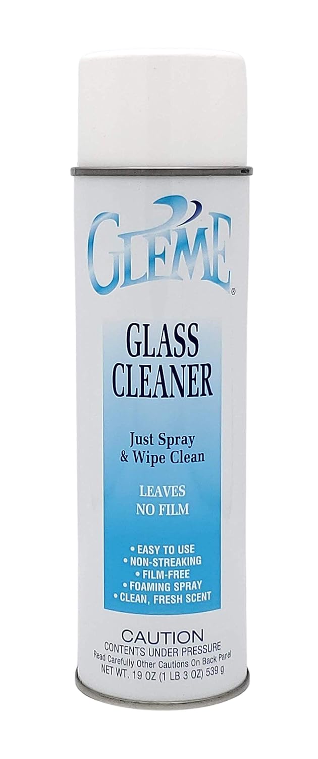 Gleme Foaming Glass Cleaner Foam 12/cs