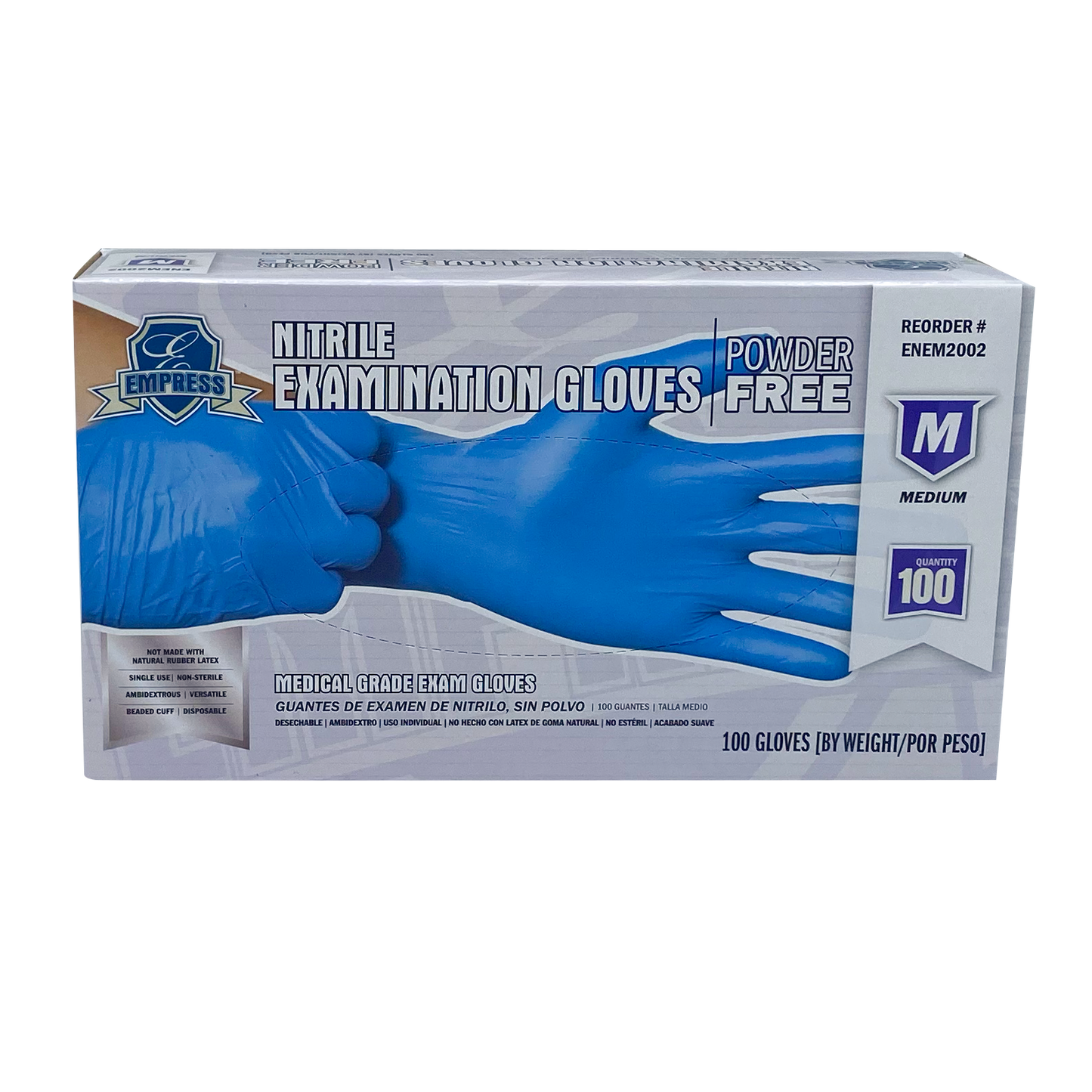 MEDIUM GLOVES NITRILE