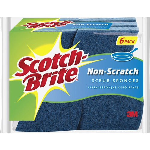 Scotch Brite Non-Scratch Scrub Sponges - 1x carton
