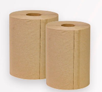 NOVA 800N Nova Natural Hardwound Towel High Capacity 8" - 6ea / cs
