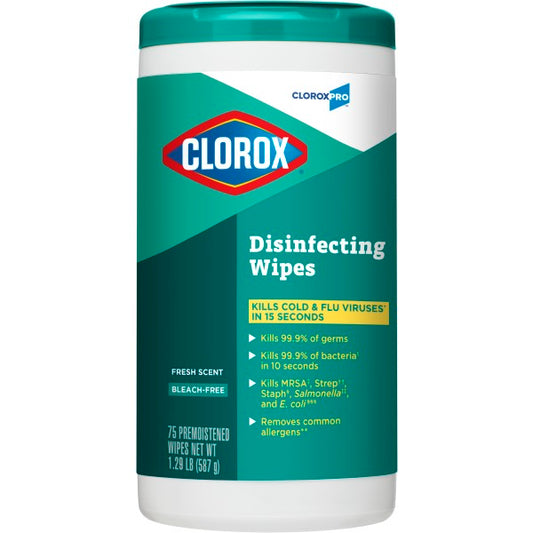 Disinfecting Wipes Fresh Scent 75ct 12/cs