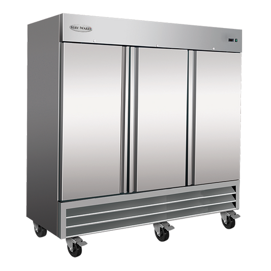 RR3-HC Three-Door Reach-In Refrigerator