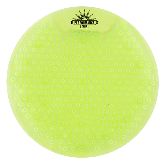 Performance Plus Splash Free Lt Green Urinal Screen Round Cucumber Melon Scent - 10 / bx