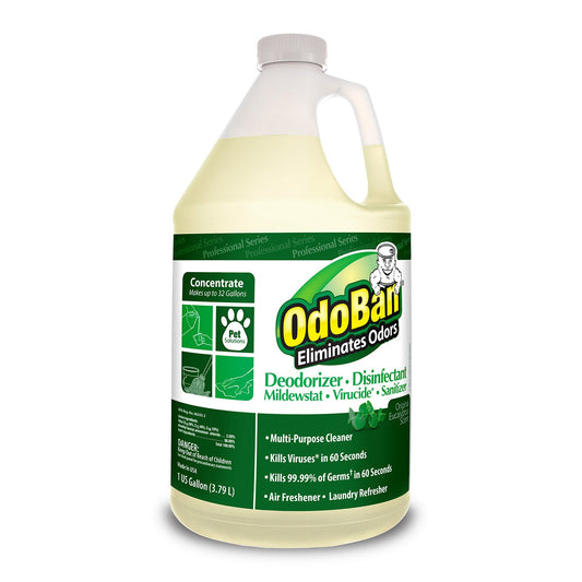 Clean Control OdoBan Deodorizer & Disinfectant Concentrate Eucalyptus 1 Gallon 4 / cs