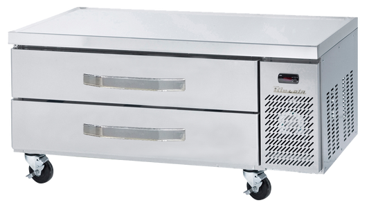 Chef Base - 2 Drawers Chef Base - 36"W, Flat Top, R-290 Refrigerant, Blue Air-FSE