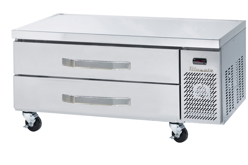 Chef Base - 2 Drawers Chef Base - 48"W, Flat Top, R-290 Refrigerant, Blue Air-FSE