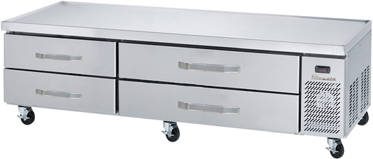 Chef Base - 4 Drawers Chef Base - 86"W, Marine Edge, R-290 Refrigerant, Blue Air-FSE