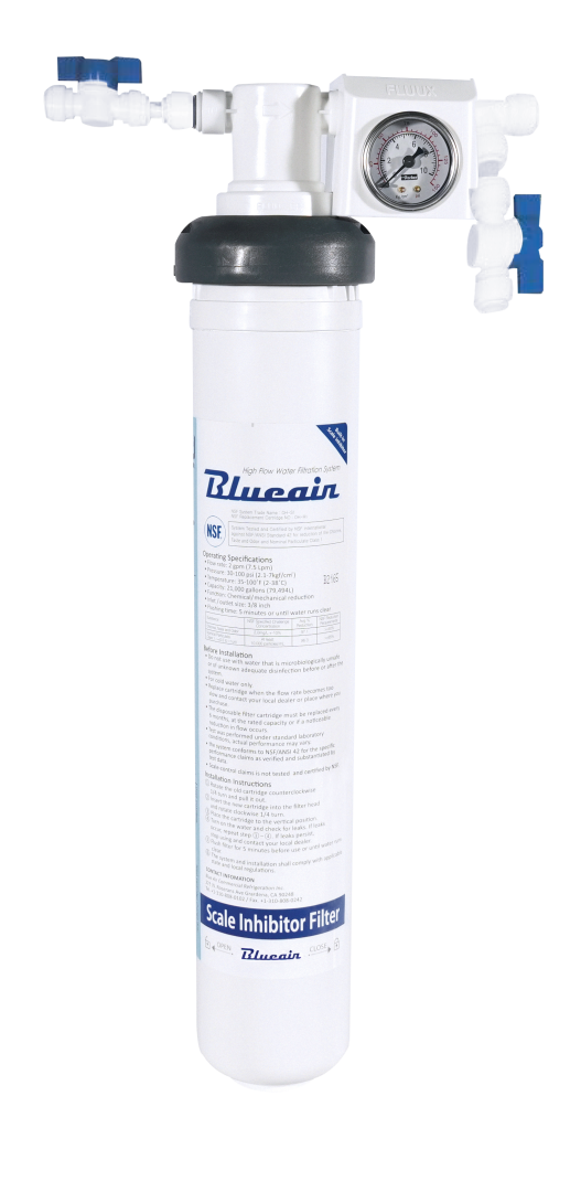 Filtration System - Single Filtration System - Water Pressure Gauge Included - DH-S1
