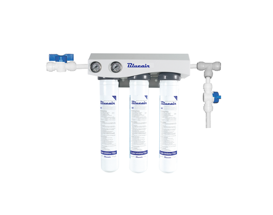 Filtration System - Triple filtration system - Water Pressure Gauge Included, (3) 2 GPM, 1300 lbs and over -DH-S3