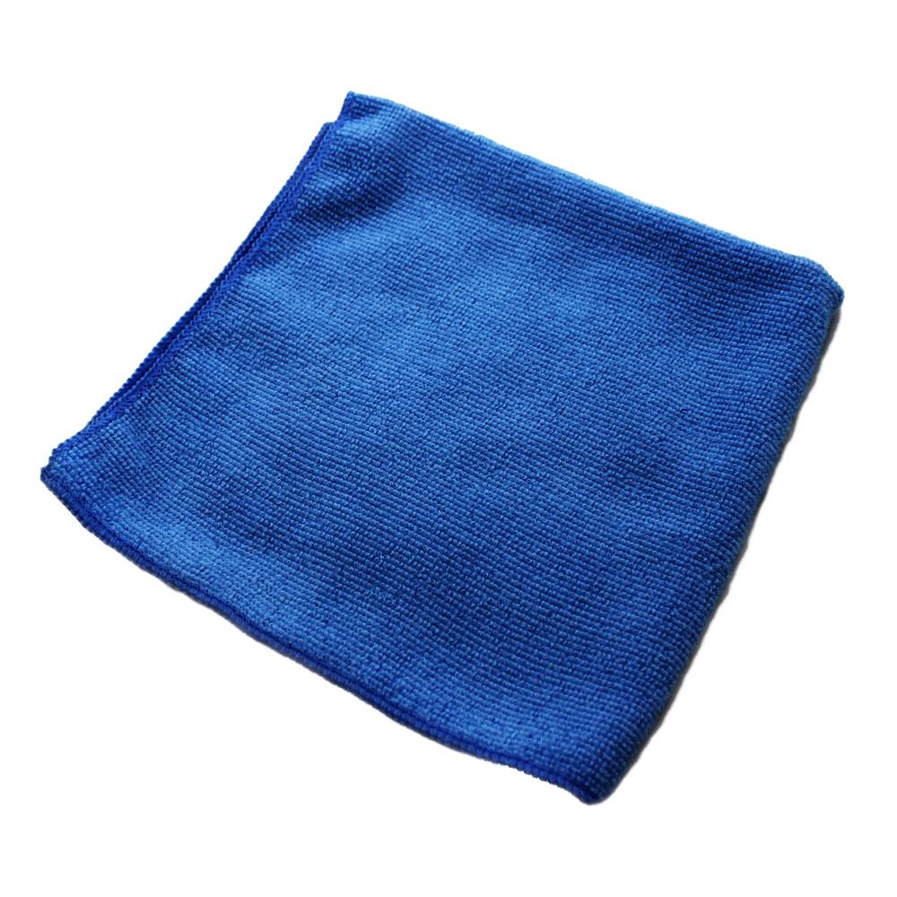 Microfiber Cloth 16"x16" Blue each