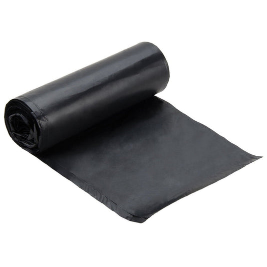 Nova 38x58 1.2 mil Black Repro Can Liner 60 Gallon 100 / cs
