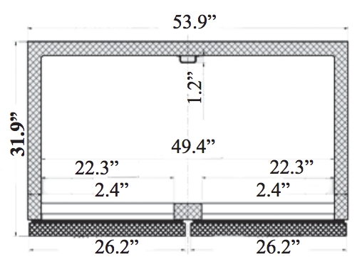 RR2G-HC Two-Door Glass Reach-In Refrigerator