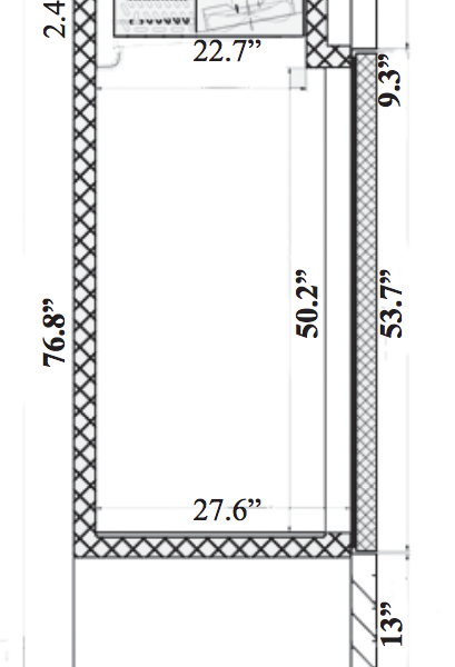 RR2G-HC Two-Door Glass Reach-In Refrigerator