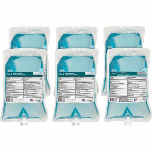 Betco Advanced Hand Sanitizer Foam Refill - 6ea/ct - citrus scent