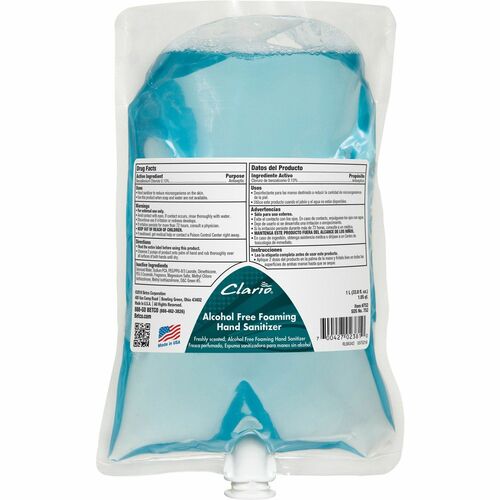 Betco Hand Sanitizer Foam Refill - 1ea - Fresh Neutral Scent