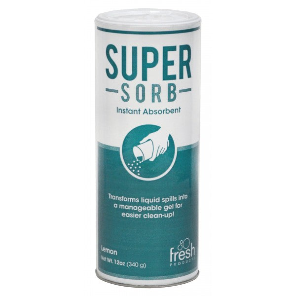 Fresh Products Super-Sorb Instant Absorbent 12 oz. Can  Lemon Scent - 6 / bx