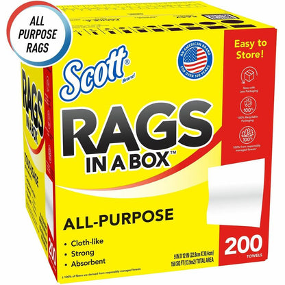 Scott Rags In A Box™ - 8 boxes per case