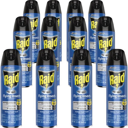 Raid Flying Insect Spray - 12ea/case