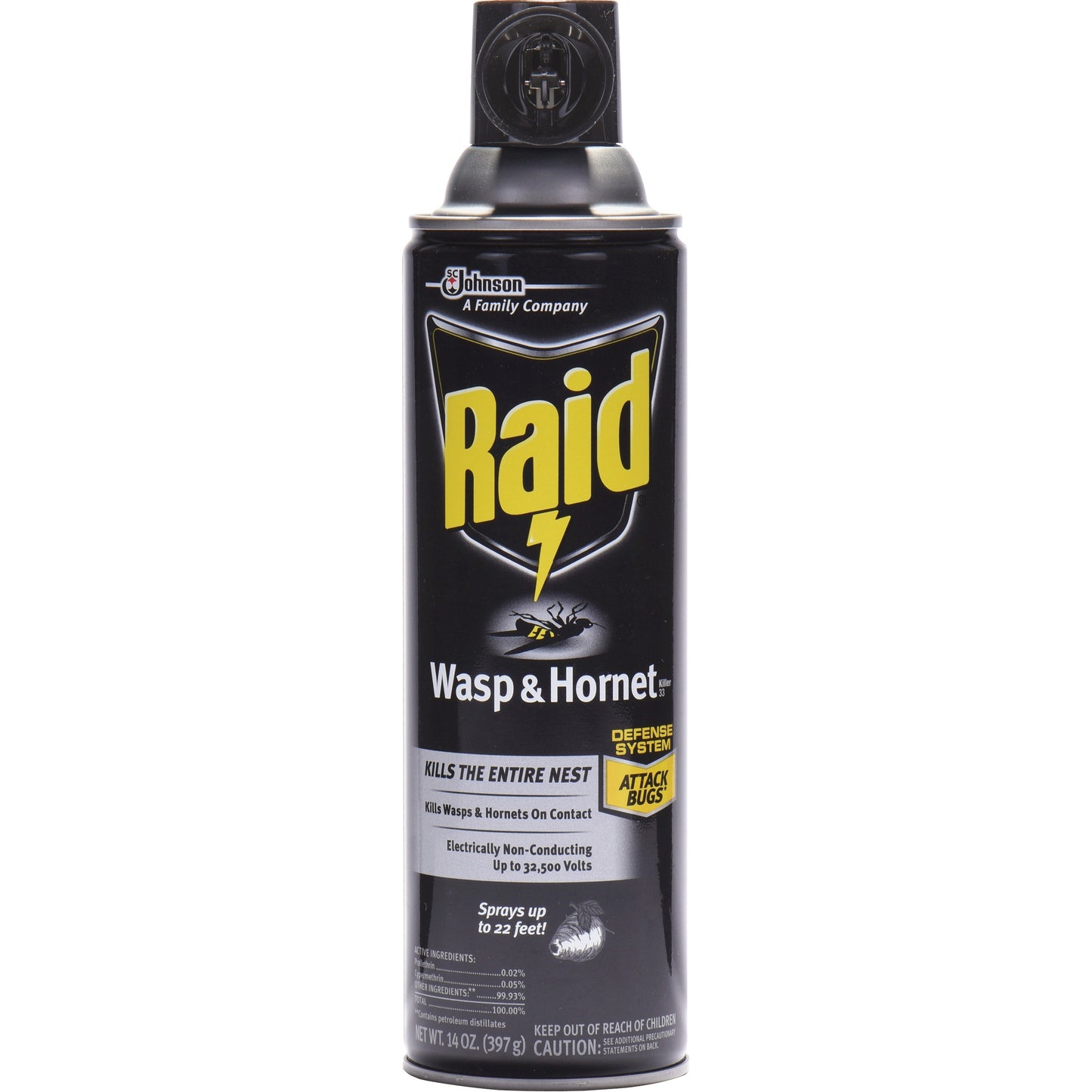 Raid Wasp/Hornet Killer Spray - 12ea/case